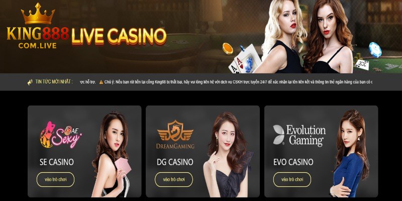 Khái quát sơ lược về sảnh live casino thú vị